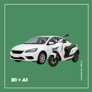 Combo Curso Moto A1 Carro B1