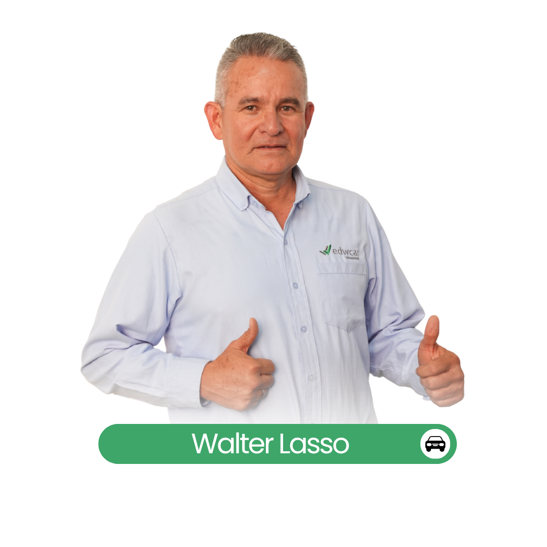 Walter Lasso instructor carro edwcar