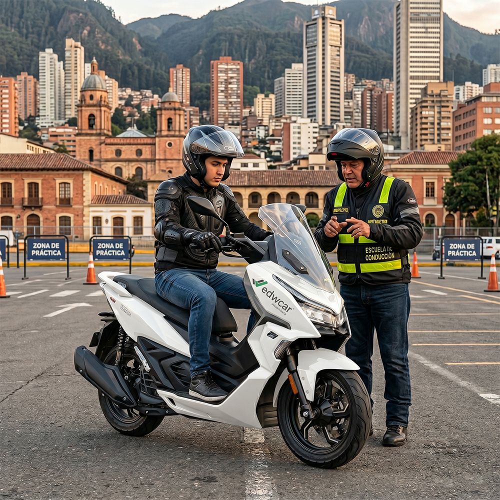 Curso de moto en bogota